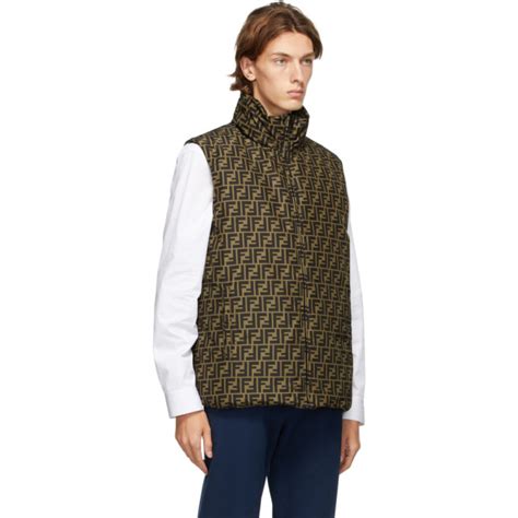 fendi puffer vest